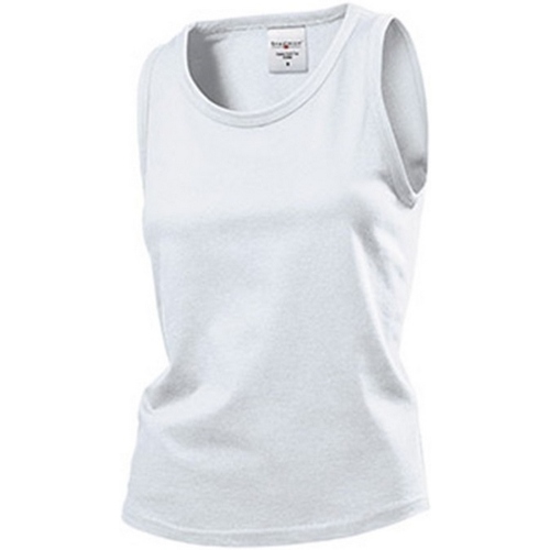 textil Mujer Camisetas sin mangas Stedman AB281 Blanco