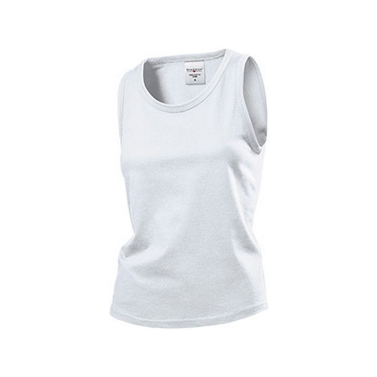 textil Mujer Camisetas sin mangas Stedman AB281 Blanco