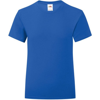 textil Niña Camisetas manga larga Fruit Of The Loom 61025 Azul