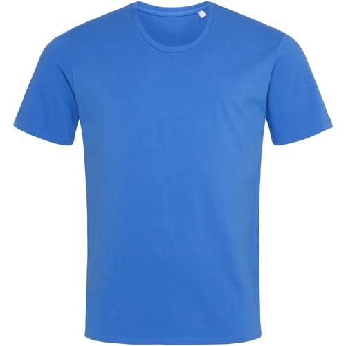 textil Hombre Camisetas manga larga Stedman Clive Azul
