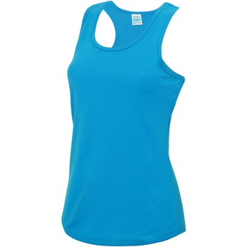 textil Mujer Camisetas sin mangas Awdis JC015 Azul