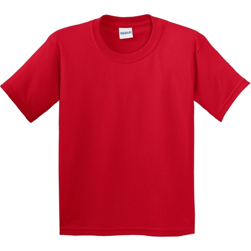textil Niños Tops y Camisetas Gildan 64000B Rojo