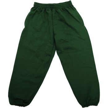 textil Niños Pantalones Jerzees Schoolgear 750B Verde