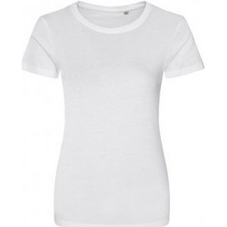 textil Mujer Camisetas manga corta Ecologie EA01F Blanco