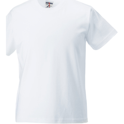 textil Niños Tops y Camisetas Jerzees Schoolgear ZT180B Blanco