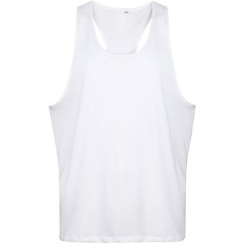 textil Hombre Camisetas sin mangas Tanx RW6951 Blanco