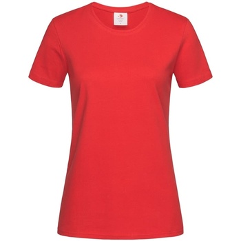 textil Mujer Camisetas manga larga Stedman Comfort Rojo