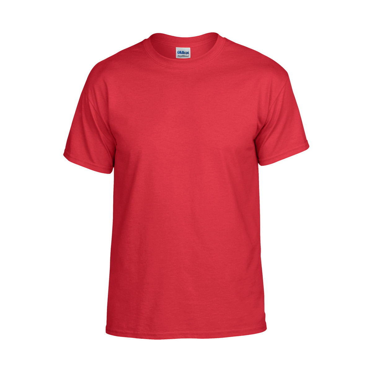 textil Camisetas manga corta Gildan DryBlend Rojo