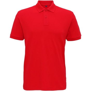 textil Hombre Tops y Camisetas Asquith & Fox AQ005 Rojo