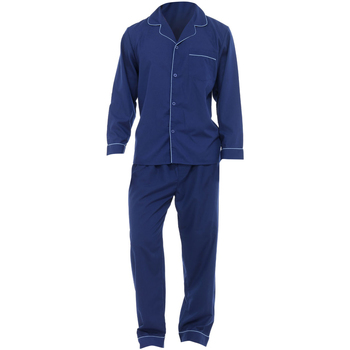 textil Hombre Pijama Universal Textiles  Azul