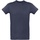 textil Hombre Camisetas manga larga B And C TM048 Azul