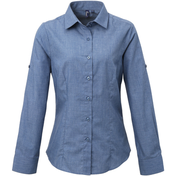 textil Mujer Camisas Premier PR317 Azul