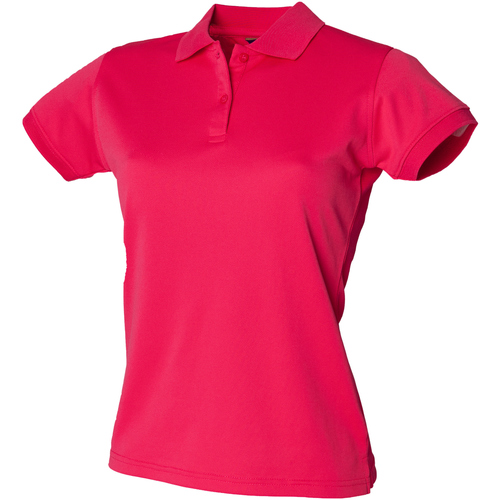 textil Mujer Tops y Camisetas Henbury Coolplus Rojo