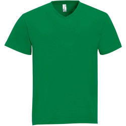 textil Hombre Camisetas manga corta Sols 11150 Verde