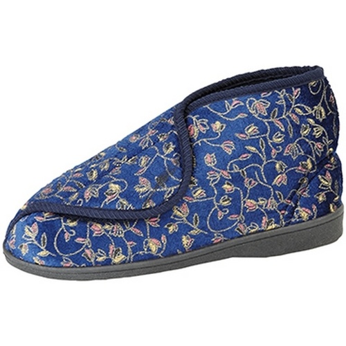 Zapatos Mujer Pantuflas Zedzzz DF534 Azul