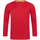 textil Hombre Camisetas manga larga Stedman AB344 Rojo