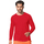 textil Hombre Camisetas manga larga Stedman AB344 Rojo
