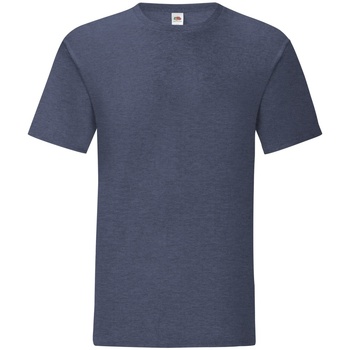 textil Hombre Camisetas manga larga Fruit Of The Loom 61430 Azul