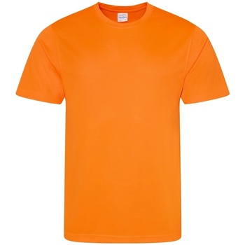 textil Hombre Camisetas manga larga Awdis Just Cool Performance Naranja