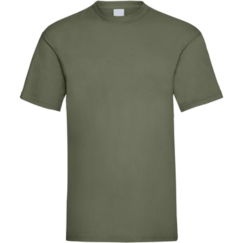 textil Hombre Camisetas manga corta Universal Textiles 61036 Verde