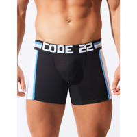 Ropa interior Hombre Boxer Code 22 Boxer largo Asymmetric sport Code22 Negro