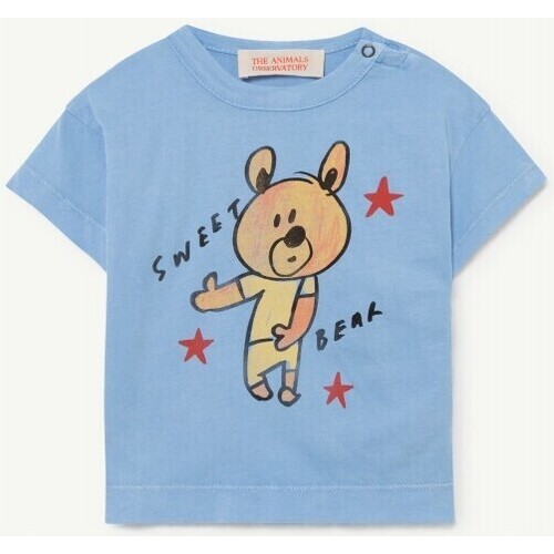 textil Niños Tops y Camisetas The Animals Observatory S22118 Azul