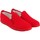 Zapatos Mujer Multideporte Bienve Lona  102 Kunfu rojo Rojo