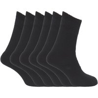 Ropa interior Mujer Calcetines Floso W142 Negro
