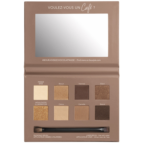 Belleza Mujer Sombra de ojos & bases Bourjois Palette Yeux 02-rue Du Café-chocolat Nude Edition 