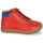 Zapatos Niño Botas de caña baja GBB TIDO Rojo