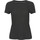 textil Mujer Camisetas manga corta Lisca Romance  Camiseta de manga corta en la mejilla Negro