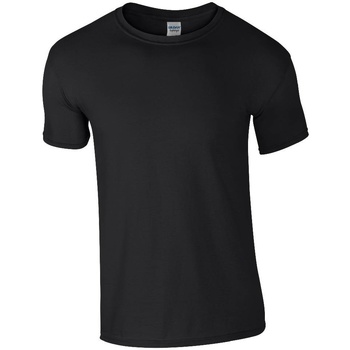 textil Hombre Camisetas manga larga Gildan GD01 Negro