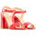 Zapatos Mujer Sandalias Made In Italia - angela Rojo