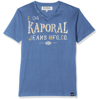 textil Niño Tops y Camisetas Kaporal Tee-Shirt Garçon Raxy Bleu Azul