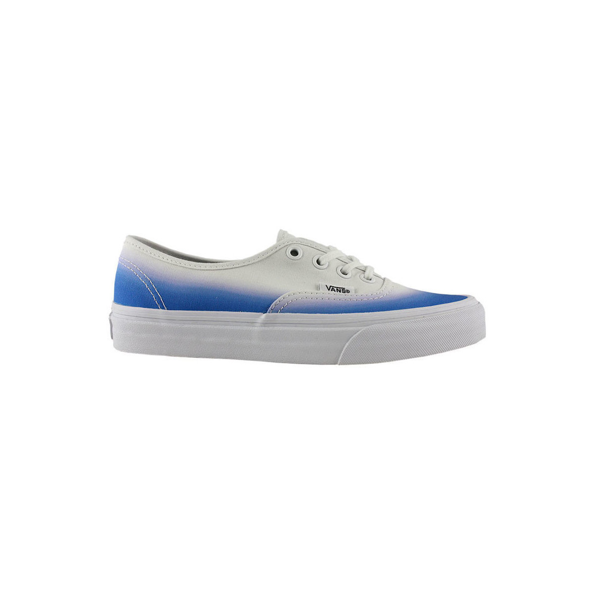 Zapatos Mujer Deportivas Moda Vans Authentic hombre blue true white Blanco