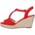 Zapatos Mujer Sandalias Chika 10 NADIA 10 Rojo