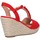 Zapatos Mujer Sandalias Chika 10 NADIA 10 Rojo