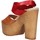 Zapatos Mujer Sandalias Chika 10 RUSIA 04 Rojo