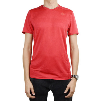 textil Hombre Camisetas manga corta adidas Originals Adidas Supernova Short Sleeve Tee M Rojo