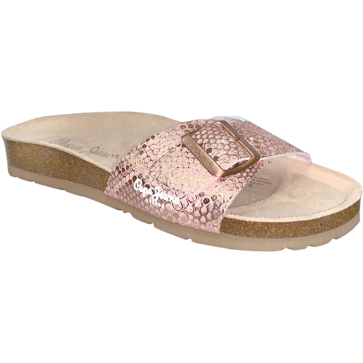Zapatos Mujer Zuecos (Mules) Pepe jeans Oban asi Rosa