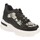 Zapatos Mujer Zapatillas bajas Festissimo Y288-100 Negro