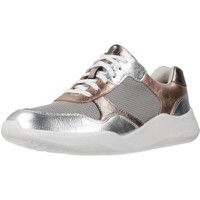 Zapatos Mujer Deportivas Moda Clarks SIFT LACE ROSE GOLD Gris