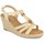 Zapatos Mujer Sandalias Milaya 3R46 Beige
