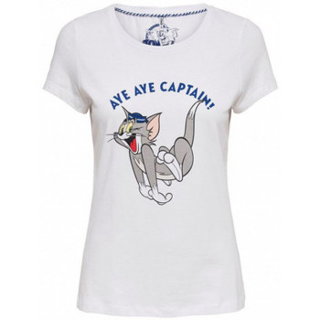 textil Mujer Tops y Camisetas Only TOM & JERRY Gris