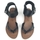 Zapatos Mujer Sandalias Chattawak Nu-Pieds 9-THALIE NOIR Negro
