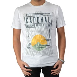 textil Hombre Camisetas manga corta Kaporal 144934 Blanco