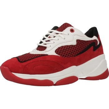 Zapatos Mujer Deportivas Moda Geox D92BPB Rojo