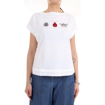 textil Mujer Camisetas manga corta Pennyblack 39715220 T-Shirt/Polo mujer blanco Blanco