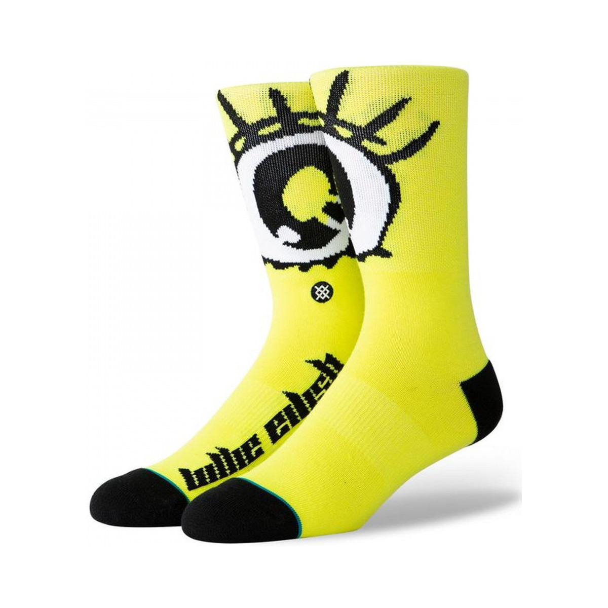 Ropa interior Hombre Calcetines Stance Anime eyes Amarillo