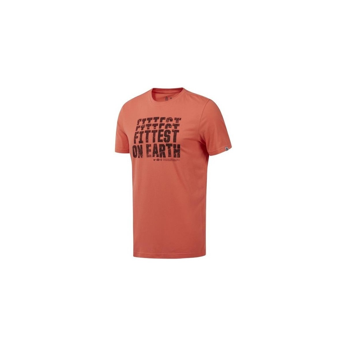 textil Hombre Camisetas manga corta Reebok Sport RC Fittest ON Earth Naranja